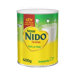 قیمت و خرید نیدو بزرگسالان NIDO وزن 400 گرم قوطی برای چاقی صورت و بدن، بدنسازی با تمام خواص شیر