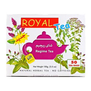 چای رویال رژیم ROYAL REGIME لاغری 50 عددی