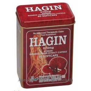 مشخصات، قیمت و خرید عصاره جینسینگ کره ای هاگین HAGIN + رویال ژل + قارچ گانودرما