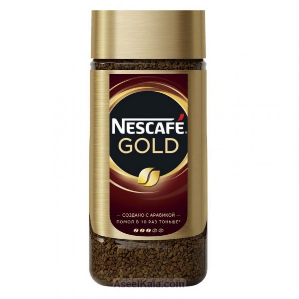قهوه فوری مارک نسکافه گلد NESCAFE GOLD وزن 190 گرم