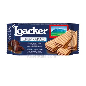 ویفر ترد لواکر LOACKER با طعم شکلات ۴۵ گرمی