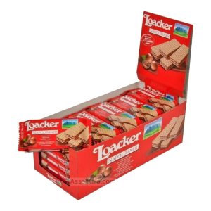 ویفر ترد لواکر LOACKER با طعم فندق 25 عددی