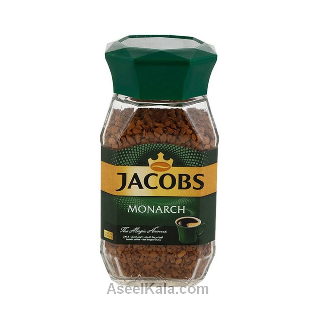 قهوه فوری جاکوبس JACOBS مدل سلطنتی شیشه 50 گرمی