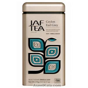 چای ایرل گری جاف JAF قوطی ۱۲۵ گرم