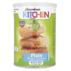 پودر سوخاری آمریکن کیچن AMERICAN KITCHEN با طعم ساده وزن 425 گرم