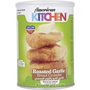 پودر سوخاری آمریکن کیچن AMERICAN KITCHEN با طعم سیر وزن 425 گرم