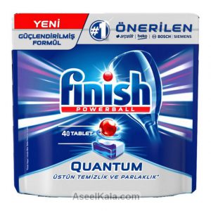 قرص ماشین ظرفشویی فینیش FINISH مدل کوانتوم 40 عددی