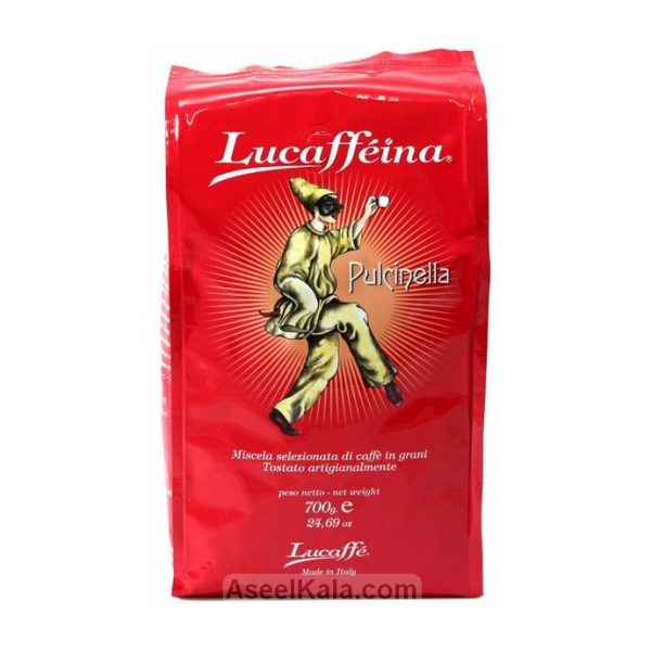 قهوه دانه لوکافه LUCAFFE مدل جوکر وزن 700 گرمی