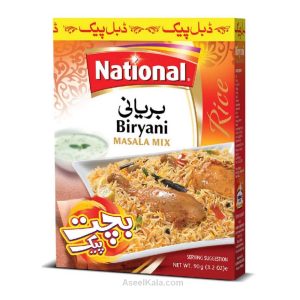 ادویه پاکستانی نشنال National مخصوص بریانی وزن 84 گرم
