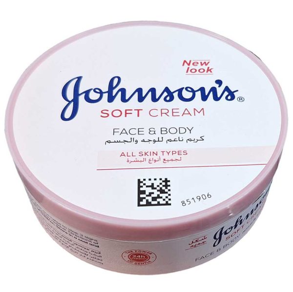 کرم جانسون Johnson's مرطوب کننده صورت و بدن 200 میل