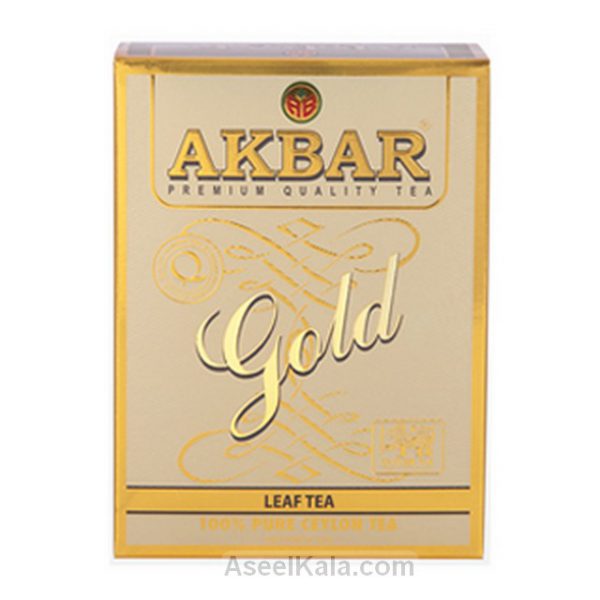 چای اکبر AKBAR پاکتی ساده سیلانی وزن 500 گرم