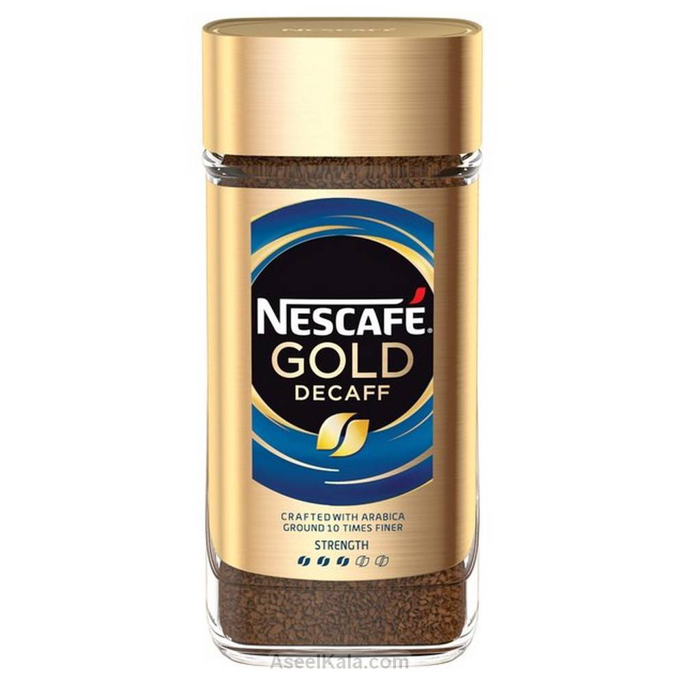 قهوه فوری نسکافه Nescafe بدون کافئین وزن 100 گرم