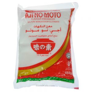 نمک طعم دهنده آجینوموتو Ajinomoto وزن 454 گرم