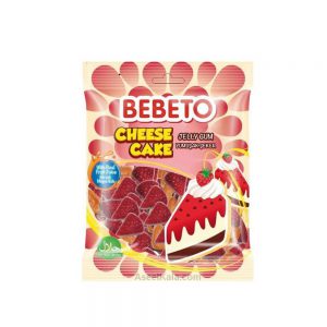 پاستیل ببتو Bebeto با طعم چیز کیک وزن 80 گرم