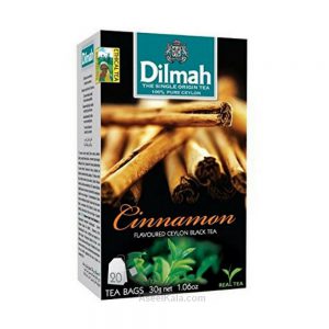 چای کیسه ای سیلانی دیلمه Dilmah با طعم دارچین بسته 20 عددی