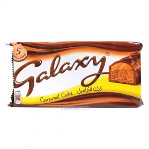 کیک کاراملی گلکسی Galaxy بسته 5 عددی