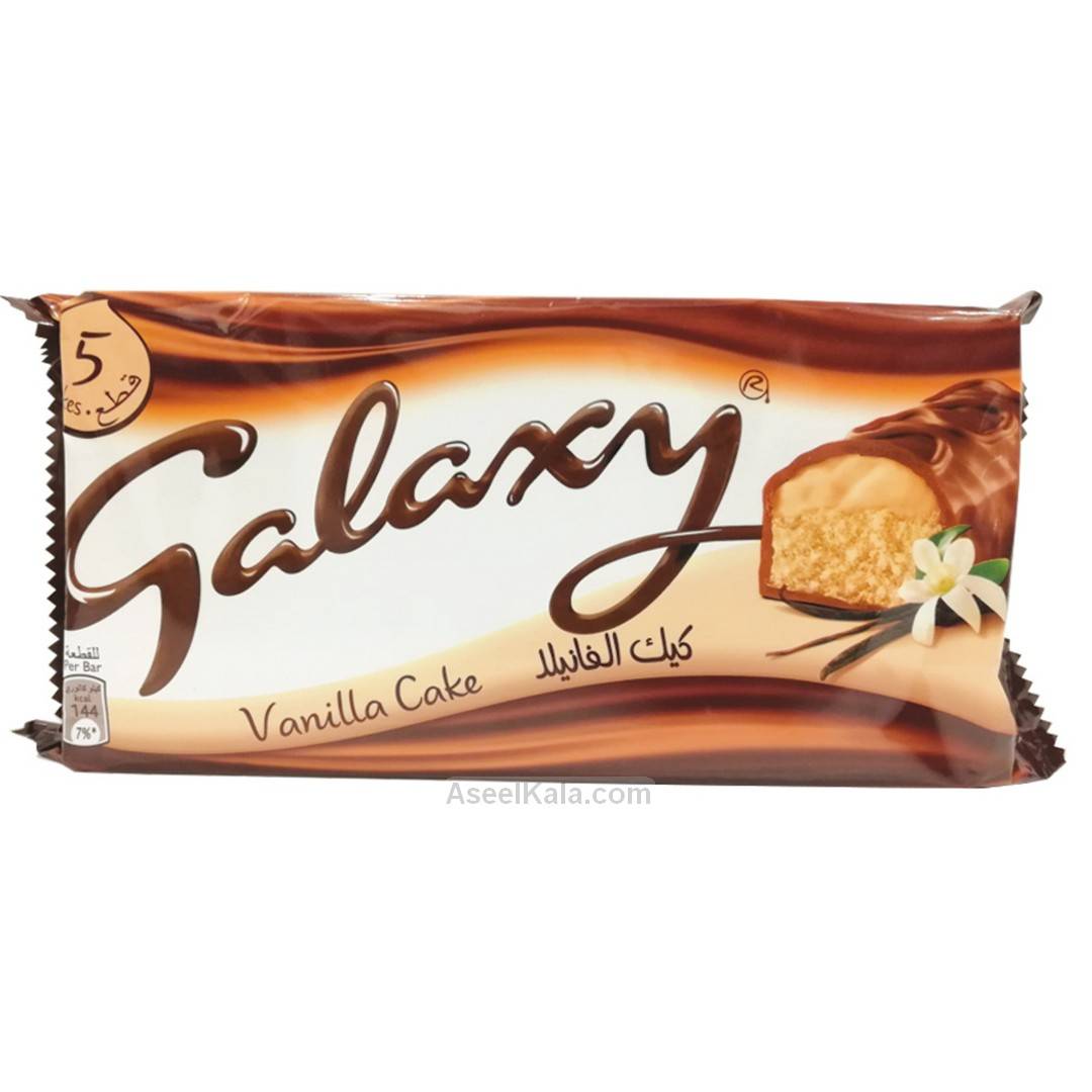 کیک وانیلی گلکسی Galaxy بسته 5 عددی