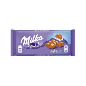 شکلات حبابی میلکا Milka با شیر آلپ 100 گرم