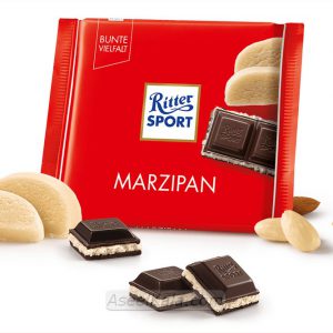 شکلات ریتر اسپرت Ritter Sport با طعم Marzipan وزن 100 گرم