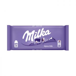شکلات میلکا Milka با طعم milk آلپ 100 گرم