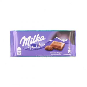 شکلات تبلتی میلکا Milka با طعم دسر شکلات 100 گرم
