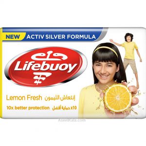 صابون لایف بوی Lifebuoy مدل Lemon Fresh وزن 125 میل