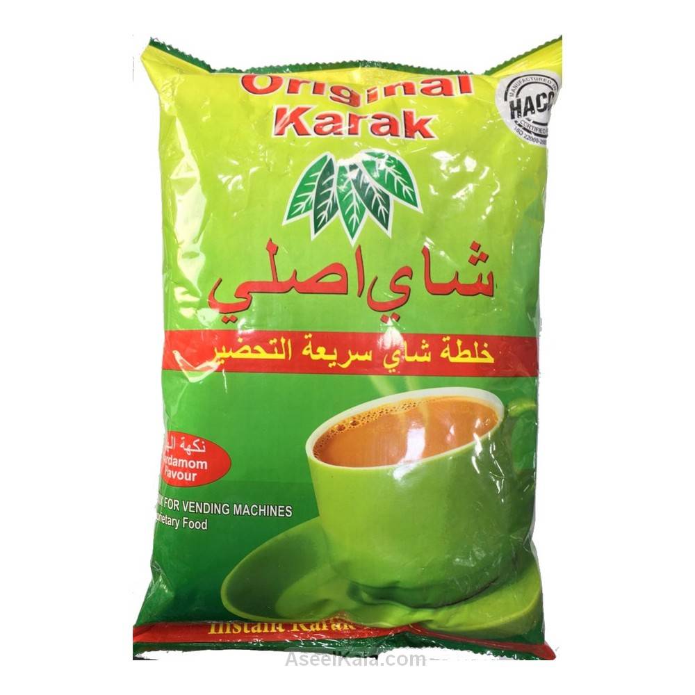 چای کرک Karak اصلی با طعم هل وزن 1 کیلو