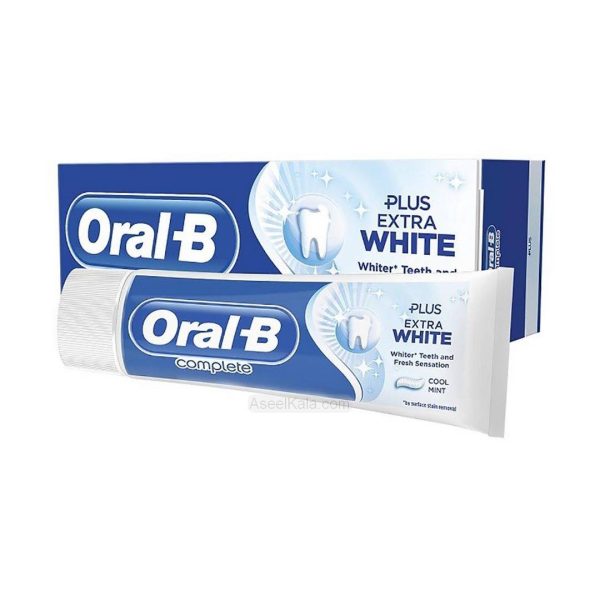 خمیر دندان اورال بی oral-b مدل Complete وزن 75 میل