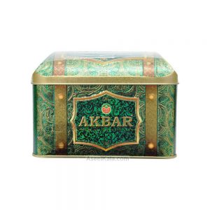 چای اکبر AKBAR صندوقی قوطی فلزی 250 گرم با طعم Rich Soursop