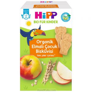 بیسکویت کودک هیپ Hipp ارگانیک با طعم سیب 150 گرم