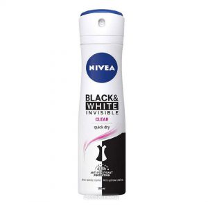 اسپری ضد تعریق مردانه نيوآ Nivea مدل Black & White آلمانی 150 میل