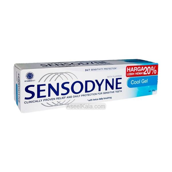 خمیر دندان سنسوداین Sensodyne مدل Cool Get حجم 100 میلی لیتر