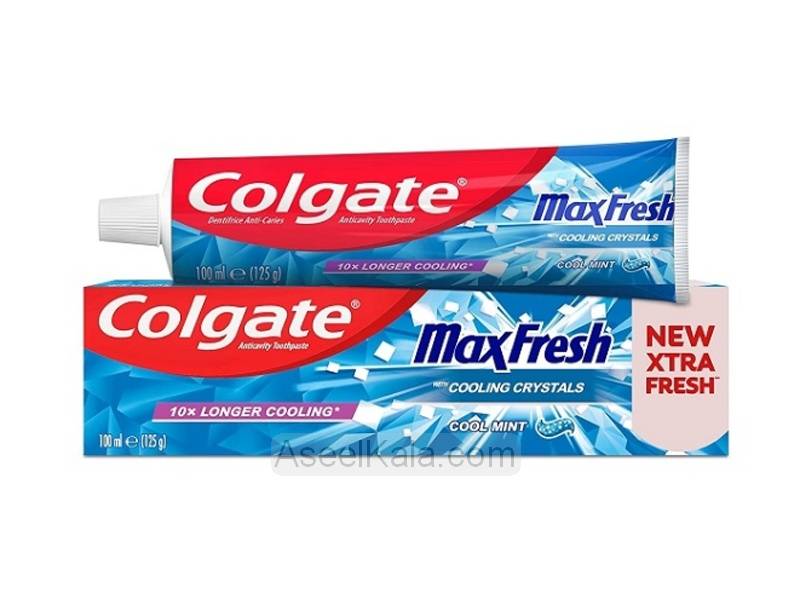 قیمت و خرید خمیر دندان کلگیت مکس فرش مدل Colgate Max Fresh وزن 100 میل