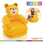 مشخصات، قیمت و خرید مبل بادی اینتکس INTEX مدل خرسی اندازه 65×64×79 سانتی متر