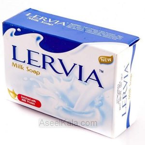 قیمت و خرید صابون milk لرویا LERVIA مدل Milk Soap وزن 90 گرم
