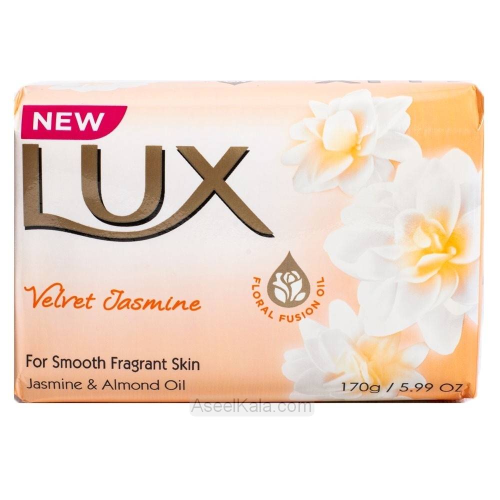قیمت و خرید صابون لوکس LUX با رایحه گل یاسمین مدل Velvet Jasmine وزن 170 گرم