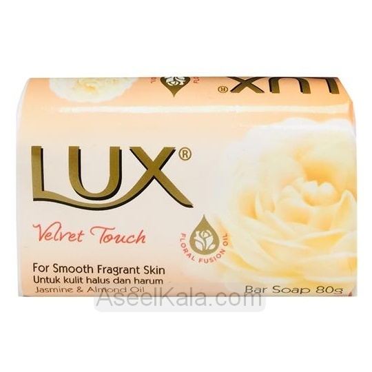 خرید و قیمت صابون لوکس Lux مدل Velvet Touch وزن 80 گرم