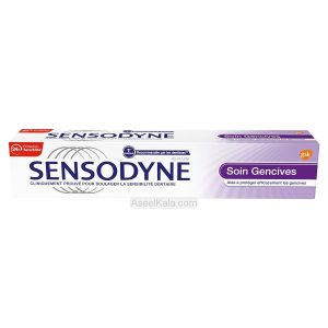 قیمت و خرید خمیردندان سنسوداین SENSODYNE مدل Soin Gencives حجم 75 میل