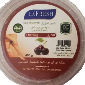 مشخصات ، قیمت و خرید موم اپلاسیون عربی لا فرش La Fresh با رایحه گیلاس 400 گرمی