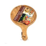 تخته سرو پیتزا چوبی گرد قطر ۲۹ سانت