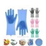 دستکش اسکاچ دار سیلیکونی بسیار کاربردی / با کیفیت عالی/