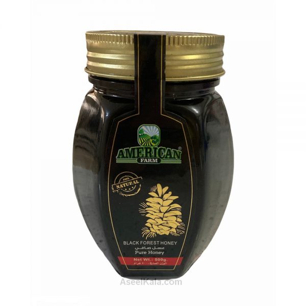 مشخصات ، قیمت و خرید عسل سیاه طبیعی آمریکن فارم American Farm وزن 500 گرم