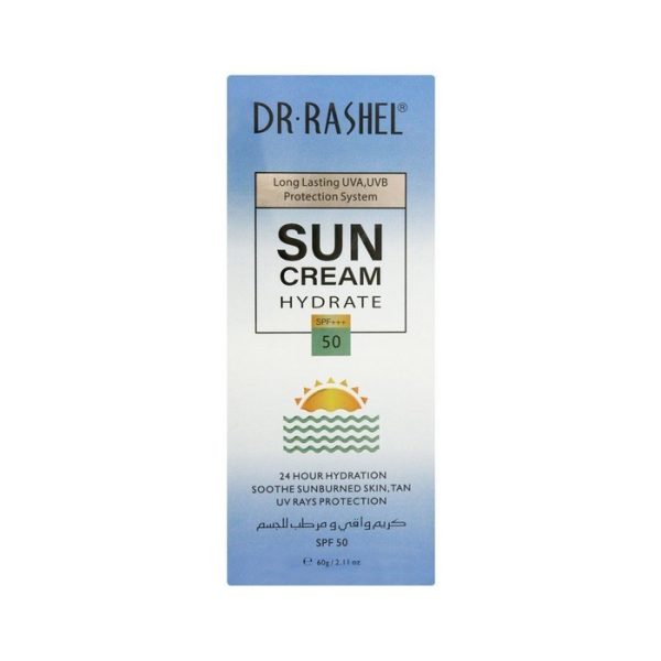 ضد آفتاب دکتر راشل SPF 50 مدل Hydrate حجم 60 میل - Dr Rashel