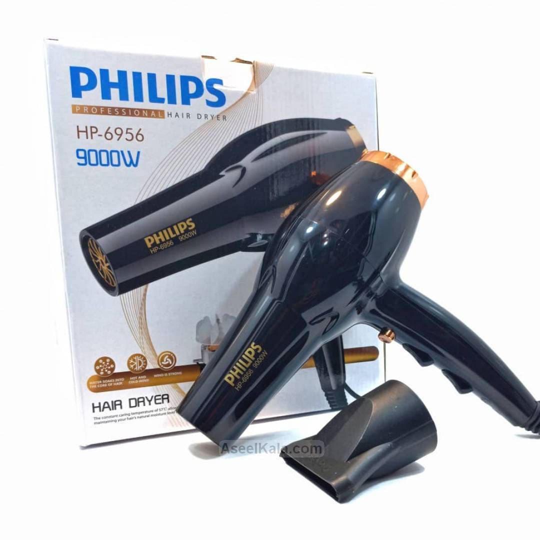 مشخصات ، قیمت و خرید سشوار فیلیپس Philips مدل HP-6956 توان 9000 وات