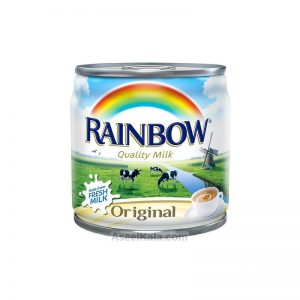 مشخصات ، قیمت و خرید milk ابو قوص Rainbow مخصوص چای و قهوه 160 میل