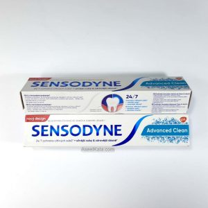 قیمت و خرید خمیر دندان سنسوداین SENSODYNE مدل Advanced Clean وزن 75 میل