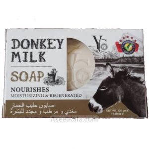 مشخصات ، قیمت و خرید صابون milk الاغ تایلندی وای سی YC وزن 130 گرم