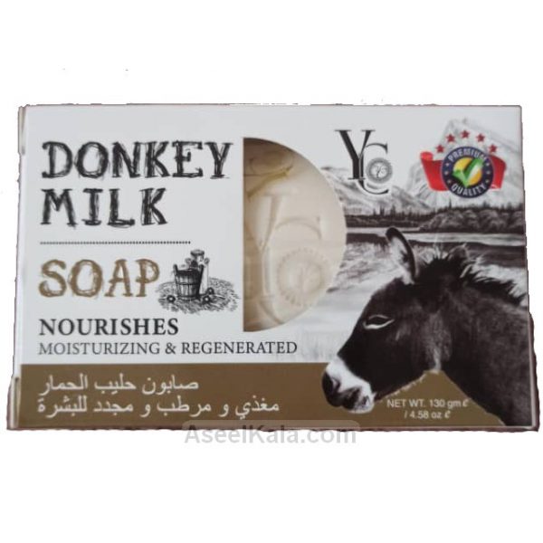 مشخصات ، قیمت و خرید صابون شیر الاغ تایلندی وای سی YC وزن 130 گرم
