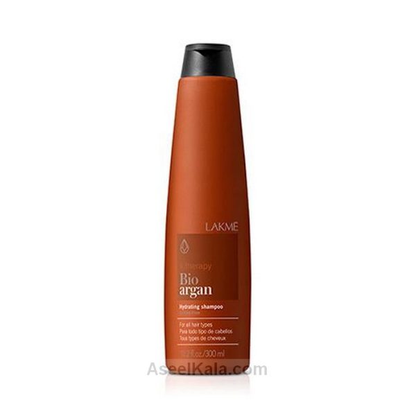 مشخصات ، قیمت و خرید شامپو بدون سولفات بیو آرگان Bio Argan لاکمه 300 میل