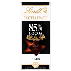 مشخصات ، قیمت و خرید شکلات تلخ لینت Lindt مدل 85% کاکائو 100 گرم